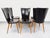 Wood Vintage Baumann Essor Chairs in Beech Wood and Skai, 1960s, Set of 6 For Sale - Image 7 of 18