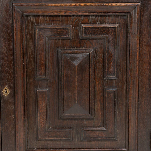 Mid 20th Century France Louis XIII Black Wood Storage Cabinets & Cupboards For Sale In Greensboro - Image 6 of 11