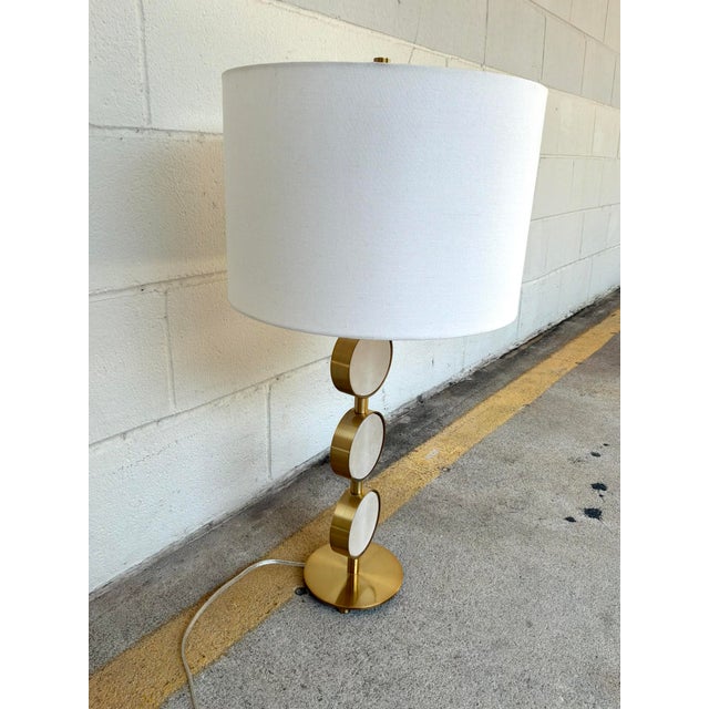 2020s Uttermost Three Rings Table Lamp For Sale - Image 5 of 8