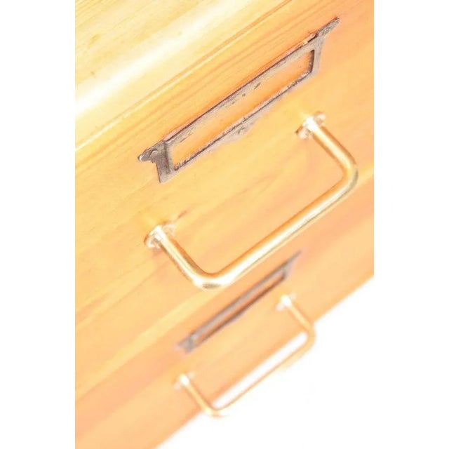 1960s Wall-Mounted Cabinet in Solid Pine by Rud Rasmussen, 1940s For Sale - Image 5 of 9