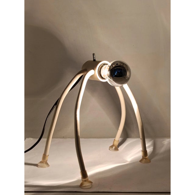 Plastic Eddy Table Lamp by Marco Ferreri & Carlo Bellini for Luxo, Italy, 1980s For Sale - Image 7 of 9