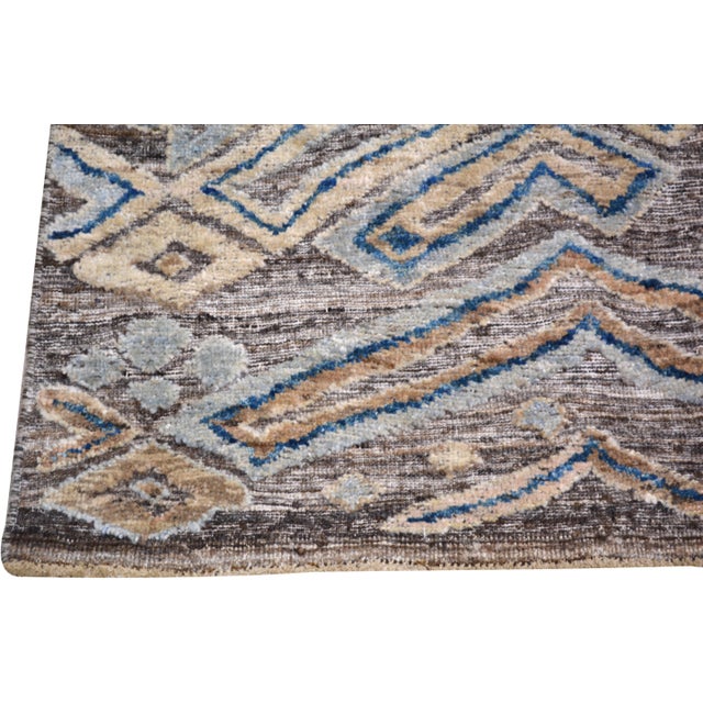 Moroccan Sheba Hand Knotted Wool Rug, 8'8''x11'9'' For Sale In New York - Image 6 of 6