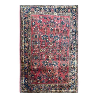 Antique Persian Mohajeran Sarouk Rug For Sale