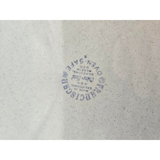 Mid-Century Modern 1950s Mid-Century Modern Large Dinner Oven Platter For Sale - Image 3 of 5
