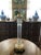 Transparent Vintage Mid to Late Twentieth Century Regency Style Tall Column Cut Glass or Crystal Lamp For Sale - Image 8 of 8