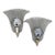 1980s Barovier & Toso Murano Glass Sconces - 2 For Sale