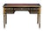 French Louis XVI Ebonized Writing Table or Desk With Embossed Leather Top From France For Sale - Image 3 of 16