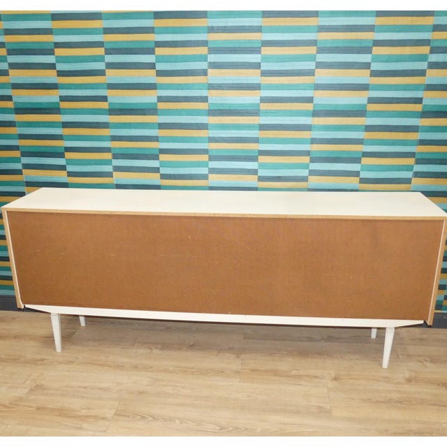Large Mid-Century Modern White Sideboard in the style of Panton Era, 1970s For Sale - Image 17 of 18