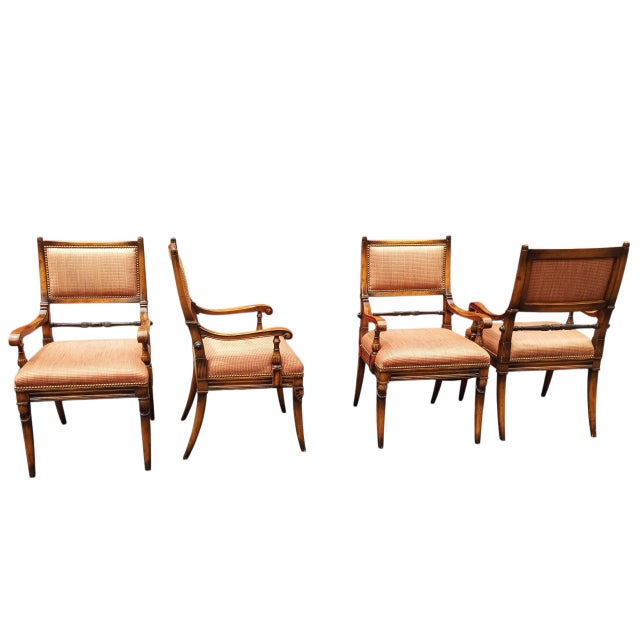 Own a Masterpiece of Classic American Craftsmanship With This Rare Set of Four Antique Hickory White Maple Armchairs. For Sale - Image 12 of 12