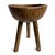 Tribal Vintage Rustic Wood Bowl on Legs For Sale - Image 3 of 6