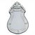 This stunning Venetian-style mirror is a true showstopper, featuring a rare and elegant shield-shaped silhouette that adds...