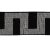 A charmingly relaxed linen tape with a geometric pattern that looks hand-stitched. Sold as a 2-yard minimum Content: 80%...