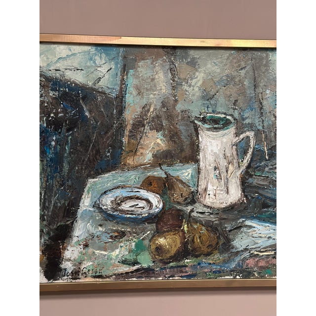 Josef Geson, Upppställning I, 1975, Oil on Canvas, Framed For Sale - Image 12 of 18