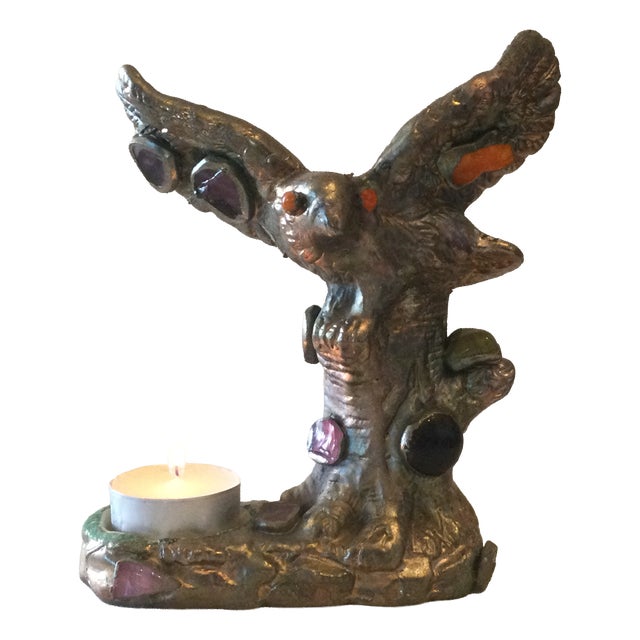 Imperial Eagle Candleholder by Florea Silviu For Sale