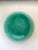 Vintage Forte Crisa Green Glass Plates- Set of 4 For Sale - Image 4 of 13