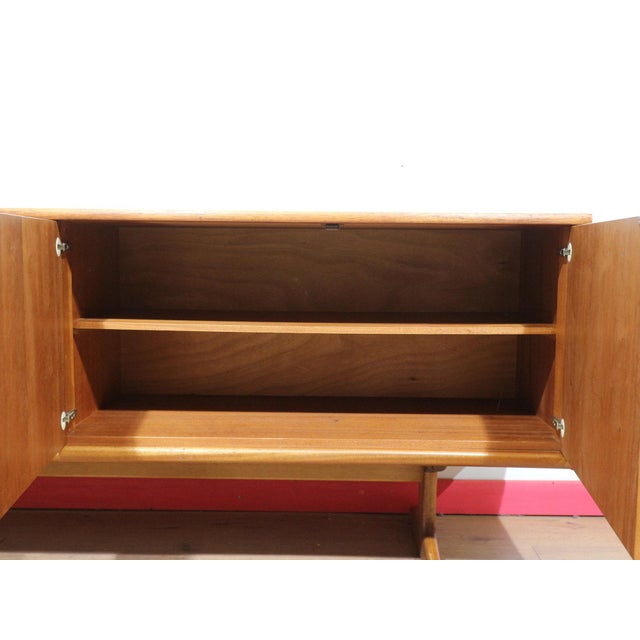 Mid Century Modern Vintage Teak Credenza Sideboard by Austinsuite Wide For Sale - Image 10 of 15