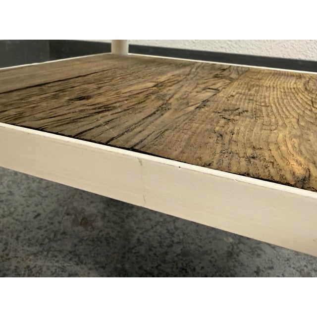 White Luay Al-Rawi for Restoration Hardware Dutch Industrial Single Shelving For Sale - Image 8 of 12