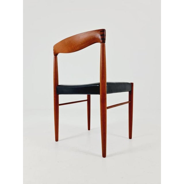 Wood Danish Teak Dining Chair by H. W. Klein for Bramin, 1960s For Sale - Image 7 of 15