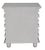 White Ascona Side Table, White Wash For Sale - Image 8 of 8