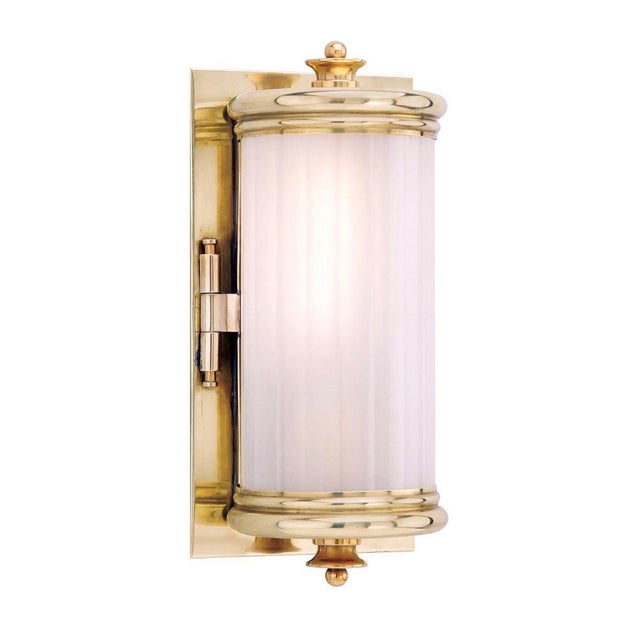 Hudson Valley Lighting Hudson Valley Lighting Bristol Bath & Vanity Wall Sconce Light Fixture Brass Finish For Sale - Image 4 of 4