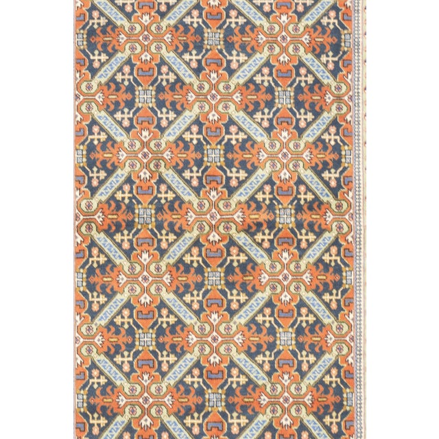 Persian Vintage Hand-Knotted Persian Ardebil Rug 4'6" X 6'7" For Sale - Image 3 of 15