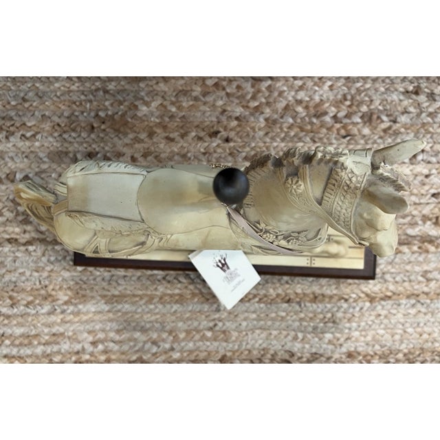 Limited Edition Indianapolis Children's Museum Replica Carousel Horse Statue With Coa For Sale - Image 9 of 16