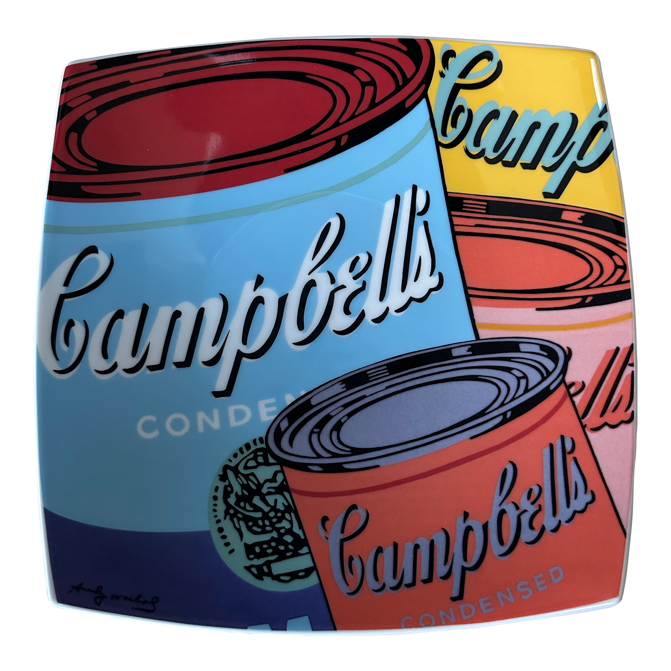 1990s Pop Art Rosenthal Studio Line Andy Warhol Campbell Soup