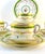 This exquisite 12-piece Haviland Vieux Paris Green (Vert) porcelain set exudes timeless elegance. Featuring a delicate...