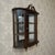 Victorian Curved Glass Mahogany 3 Tier Hanging Vitrine Wall Display Curio Cabinet For Sale - Image 13 of 13