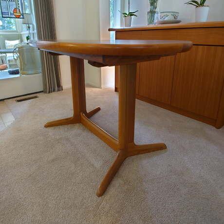Skovby Mid Century Modern Teak Dining Table Chairish