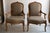 Early 20th Century Early 20th Century Pair Walnut French Louis XV Style Faux Bois Chairs For Sale - Image 5 of 13