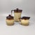 1970s gorgeous brown coffee set in faenza ceramic. Handmade made in italy. The items are in excellent condition. - 1...