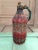 Red European Mid-Century Tramp Art Wire Miners Bottle For Sale - Image 8 of 8