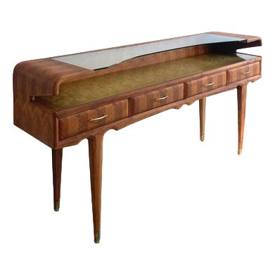Low Console Table, Italy, 1950s For Sale