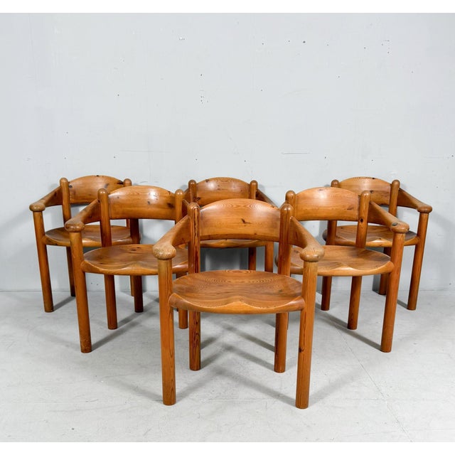 Vintage Armchairs by Rainer Daumiller for Hirtshals Sawmill, Denmark, 1970s, Set of 6 For Sale - Image 12 of 18