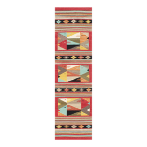 Pasargad Home Tuscany Multi Wool Area Rug- 2' 6'' X 9'11''