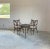 Industrial Steel Dining Table + 3 Ziggurat Chairs For Sale - Image 6 of 18