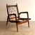 1950s Mid-Century Modern Reclining Chair in Wood, 1950s For Sale - Image 5 of 5