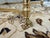 Late 20th Century Maison Jansen Style Brass and Glass Hexagonal Coffee Table For Sale - Image 5 of 5