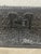 Metal 19th-Century Ornate Fluted Cast Iron Fireplace Frame & Summer Grate Assembly For Sale - Image 7 of 8