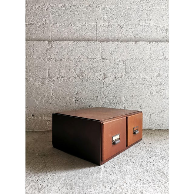 Bauhaus Vintage Archive Box with Drawers from F&F, 1950s For Sale - Image 3 of 11