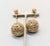 Napier Vintage 1966 Signed Napier Goldtone Filigree Ball Drop Clip Earrings- 2 Pieces For Sale - Image 4 of 8