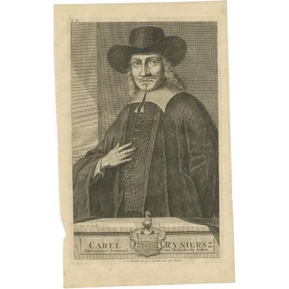 Carel Ryniersz, 1726, Paper For Sale - Image 6 of 6