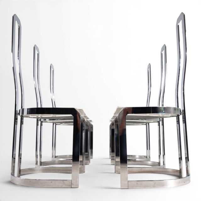 Postmodern Allmilmö Dining Chairs, 1980, Set of 6 For Sale - Image 4 of 18