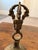 This is a vintage Tibetan Buddhist ritual hand bell, traditionally known as Drilbu in Tibetan. It is an instrument used in...