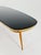 Mid-Century German Tripod Glass & Brass Coffee Table from Else, 1950s For Sale - Image 5 of 11