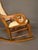 American Victorian Lincoln Rocking Chair in Walnut-Stained Birch With Goose-Neck Arms, Circa 1890 For Sale - Image 10 of 18