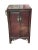 Chinese Chinese Antique Pair of Mahogany Lacquer Cabinets For Sale - Image 3 of 10