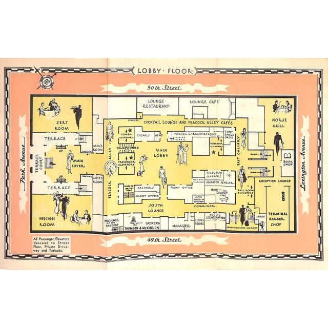 "Facts About the Waldorf-Astoria" 1944 For Sale - Image 11 of 14