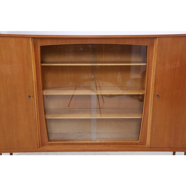 Mid-Century Display Cabinet with Sliding Glass Doors, 1960s For Sale - Image 9 of 18